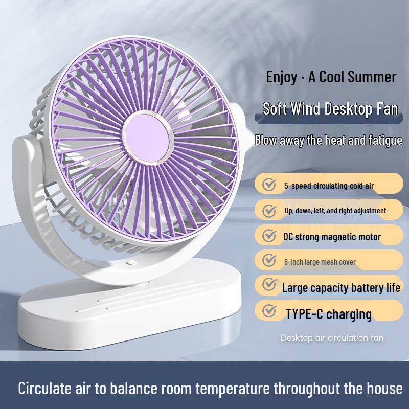 Portable USB Desktop Fan