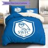 Sheffield Wednesday F.C Pattern Bedding Quilt Set  Home Decoration  Gift (1 * Duvet Cover + 2 * Pillowcase  Without Core)