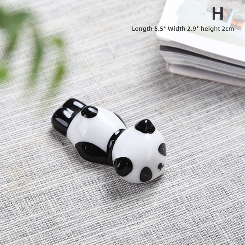 Ceramic Creative Chopsticks Rack Chopsticks Holder Home Dining Table Decors Small Ornaments Hotel Restaurant Table Pen Shelf