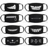 1/10Pcs Cute Cartoon Anti Droplet Dust Washable Reusable Cotton Face Mask Cover