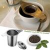 Hot Stainless Steel Tea Infuser Extra Fine Perfect Size Teapots Reusable Double Handles Items Home