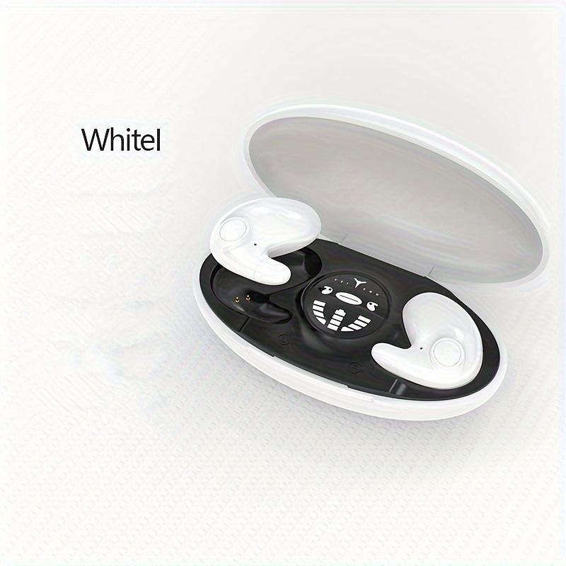 Cuffie Wireless per Dormire - Design Ultrasottile, Riduzione del Rumore a Doppio Microfono, Bassa Latenza, Cuffie In-Ear Sportive con Subwoofer Adatte per i Giochi