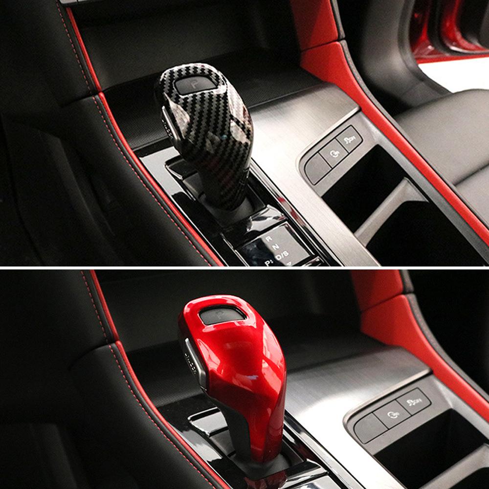 Διακοσμητικό κάλυμμα εσωτερικού καλύμματος κεφαλής κουμπιού αλλαγής ταχυτήτων αυτοκινήτου για αξεσουάρ MG 6 MG5 MG6 HS ZS