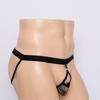 Męskie Pouch Pusta Sissy Bielizna Majtki Jockstrap G-String String Dziura na Penis Męska Gejowska Mini Pouch Bikini Bielizna Nocna