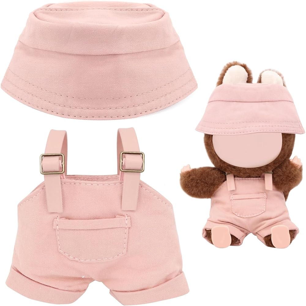 Cimoon Doll Clothes 15cm/17cm Cute Costume Outfit Accessories for Plush Toys and Dolls