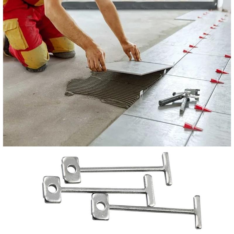 300Pcs 1/16" Replacement Steel Needles for Flooring Wall Tile Leveling System 1.4mm Leveler Replaceable Pin Reusable