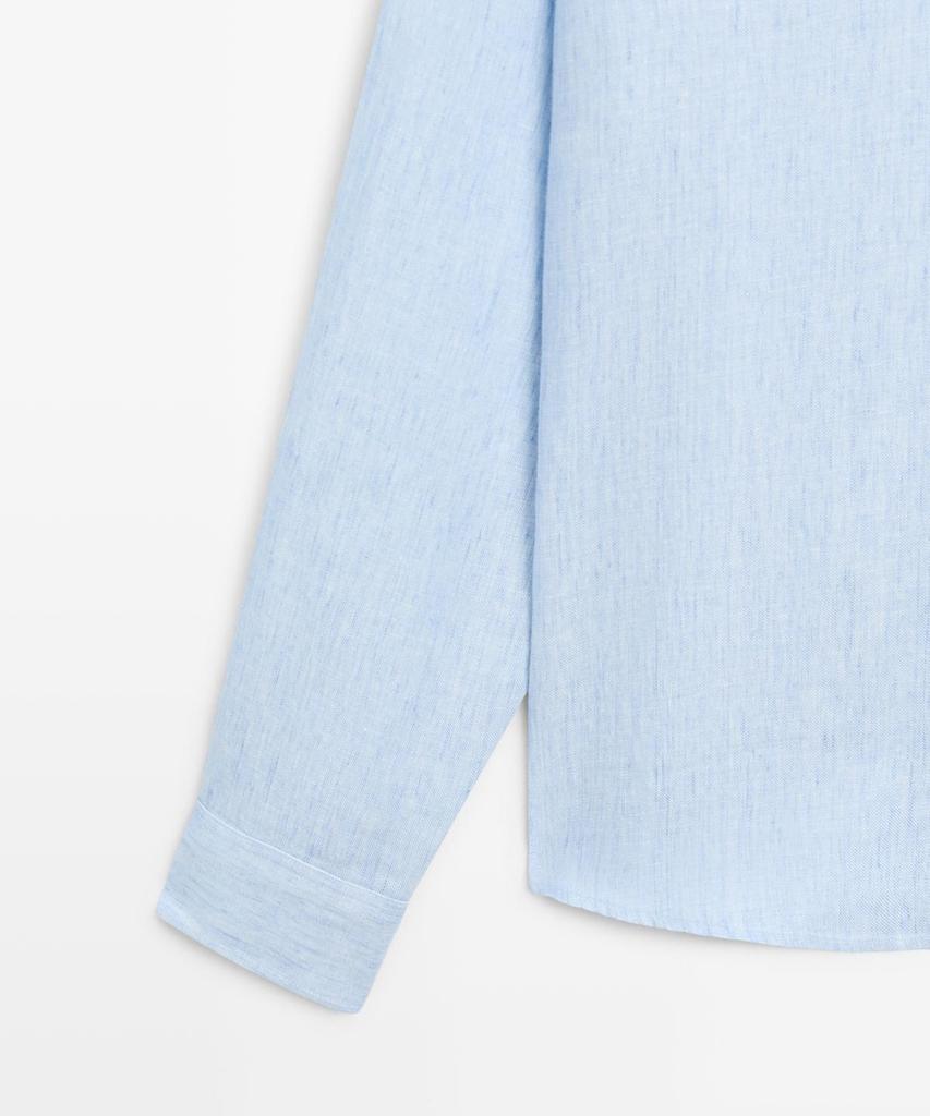 Masimodutti 100% Linen Regular Fit Shirt