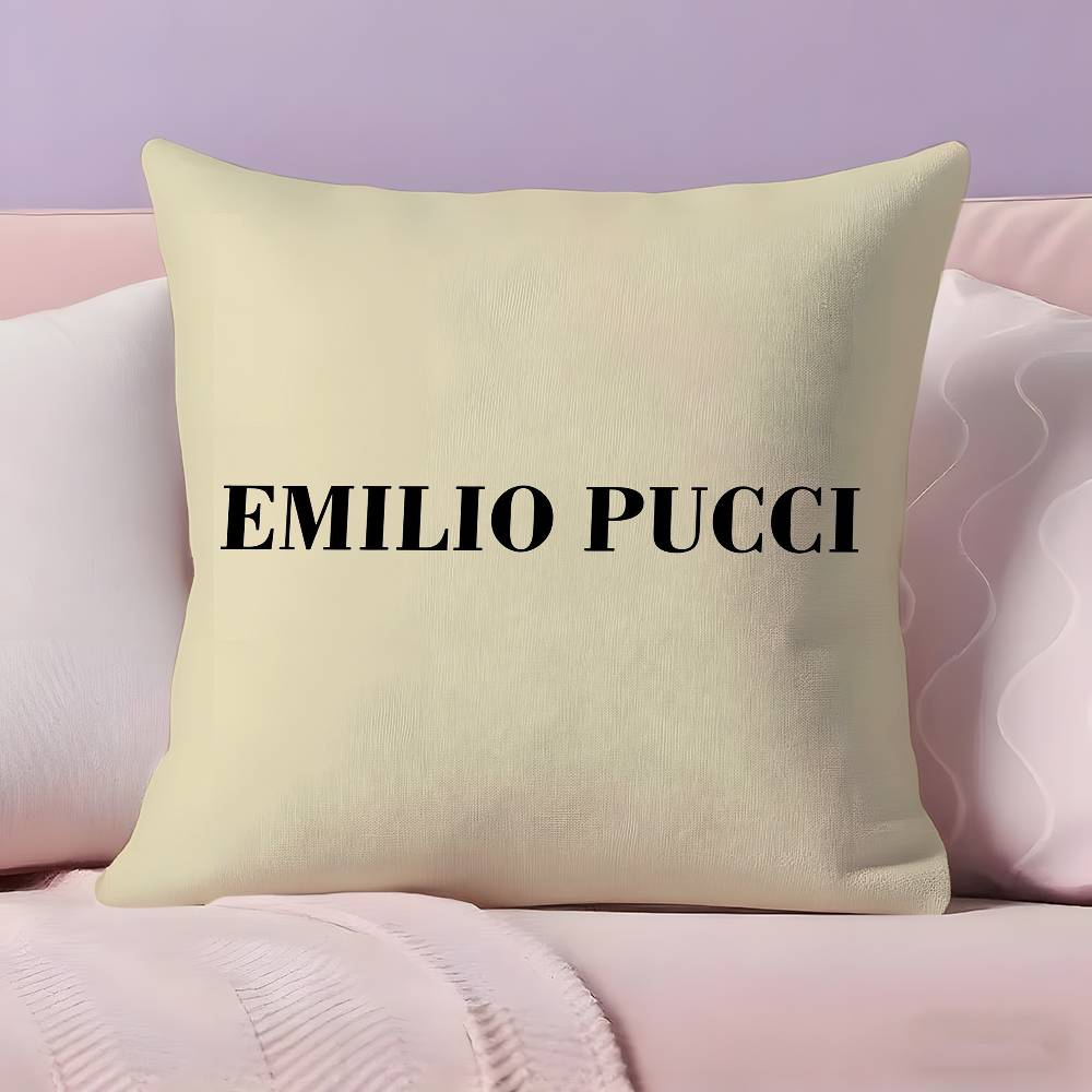 Fashion E-Emilio-O P-Pucci Pillow Case  Ultra Soft Skin Friendly Fabric Cloud Like Comfort & Concealed Zipper