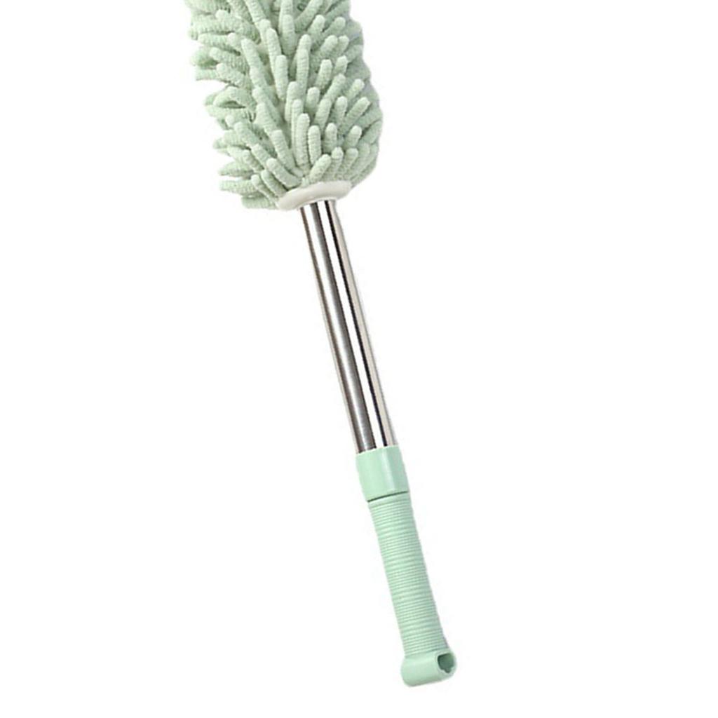 Hand Duster Detachable Washable Chenille Stainless Steel Extendable Cleaning Hand Duster for Home