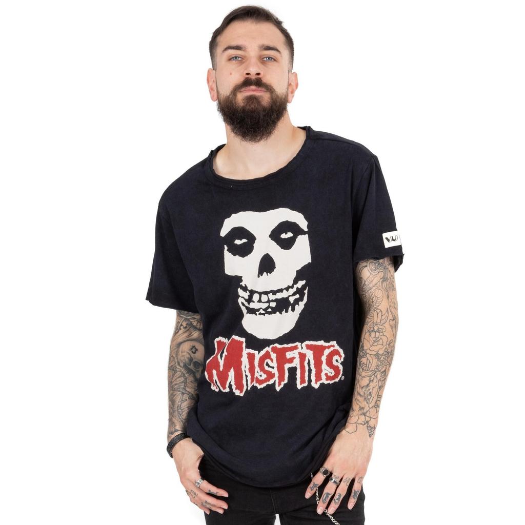 Tričko Misfits Unisex Adult Skull