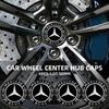 4Pc 56mm/65mm Car Wheel Center Hub Cap Auto Rim Covers Mercedes Benz Amg C180 C200 C260 C300 W108 W124 W126 W140 W168 W169 W176 WP1
