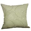 Green Lime Natural  Cotton Linen Pillow Case Sofa Cushion Cover Home Decor
