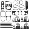 EJJG2 Real Soft Carbon Fiber Sticker For Leon 2005 2006 2007 2008 2009 2010 2011 2012 Car Dashboard Speedometer Panel Accessories