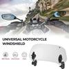Motorcycle Clip Windshield For On Extension Spoiler Deflector