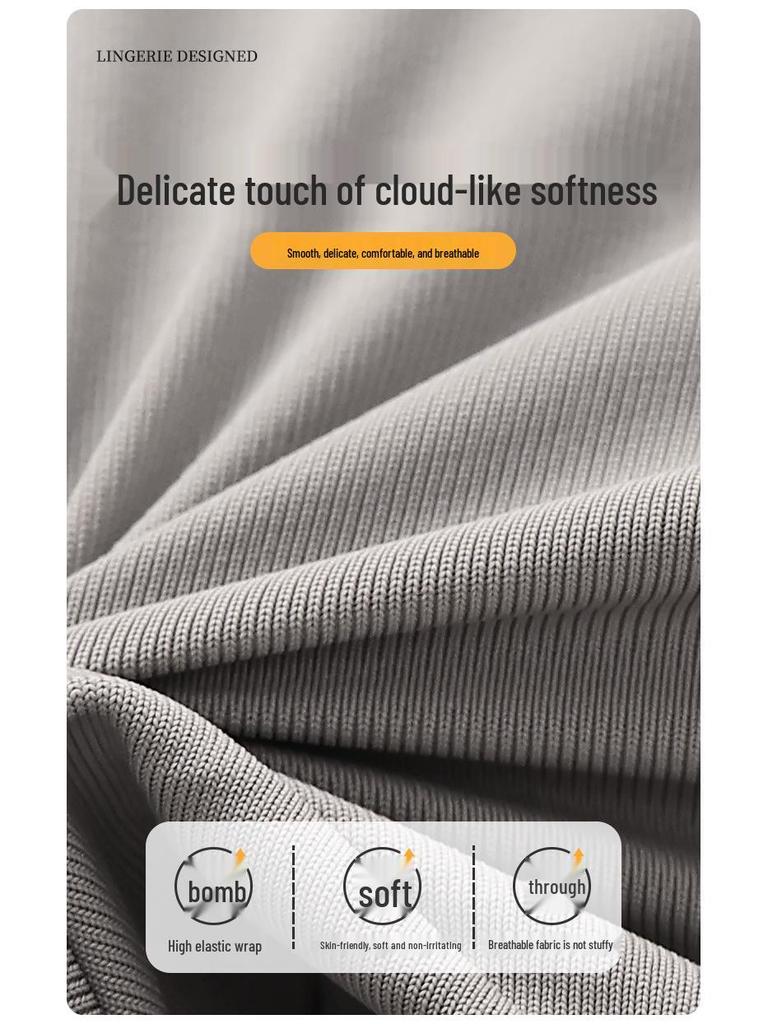 Wirefree Plus Size Anti-Sagging Support Bra for Mature Women