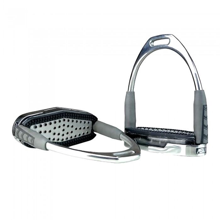 Whitaker Air Cushioned Stirrup Irons 4.75 argenté