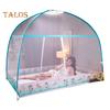 Portable Folding Mosquito Net Tent Zipper Closure Open Quickly Fully Enclosed Anti-mosquito Bed Cover Curtain