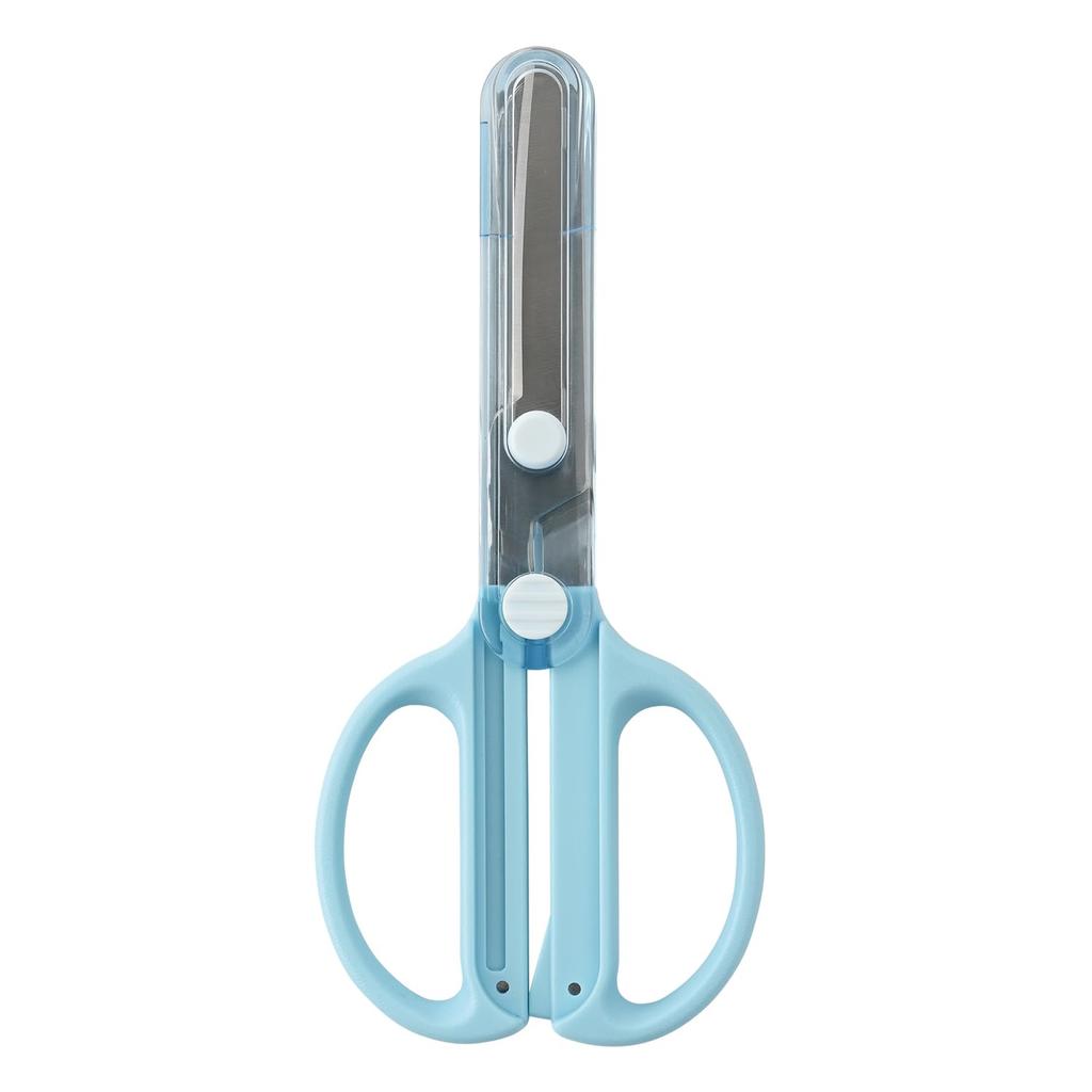 Kutsuwa Kwtra Safety Scissors Left-Handed Light Blue SS122L