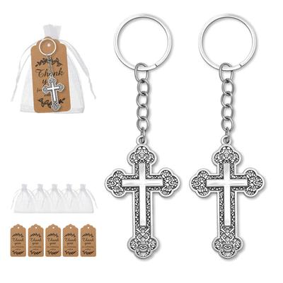 Klíčenka Dutý kříž Přívěsek Klíčenka Party Dárek