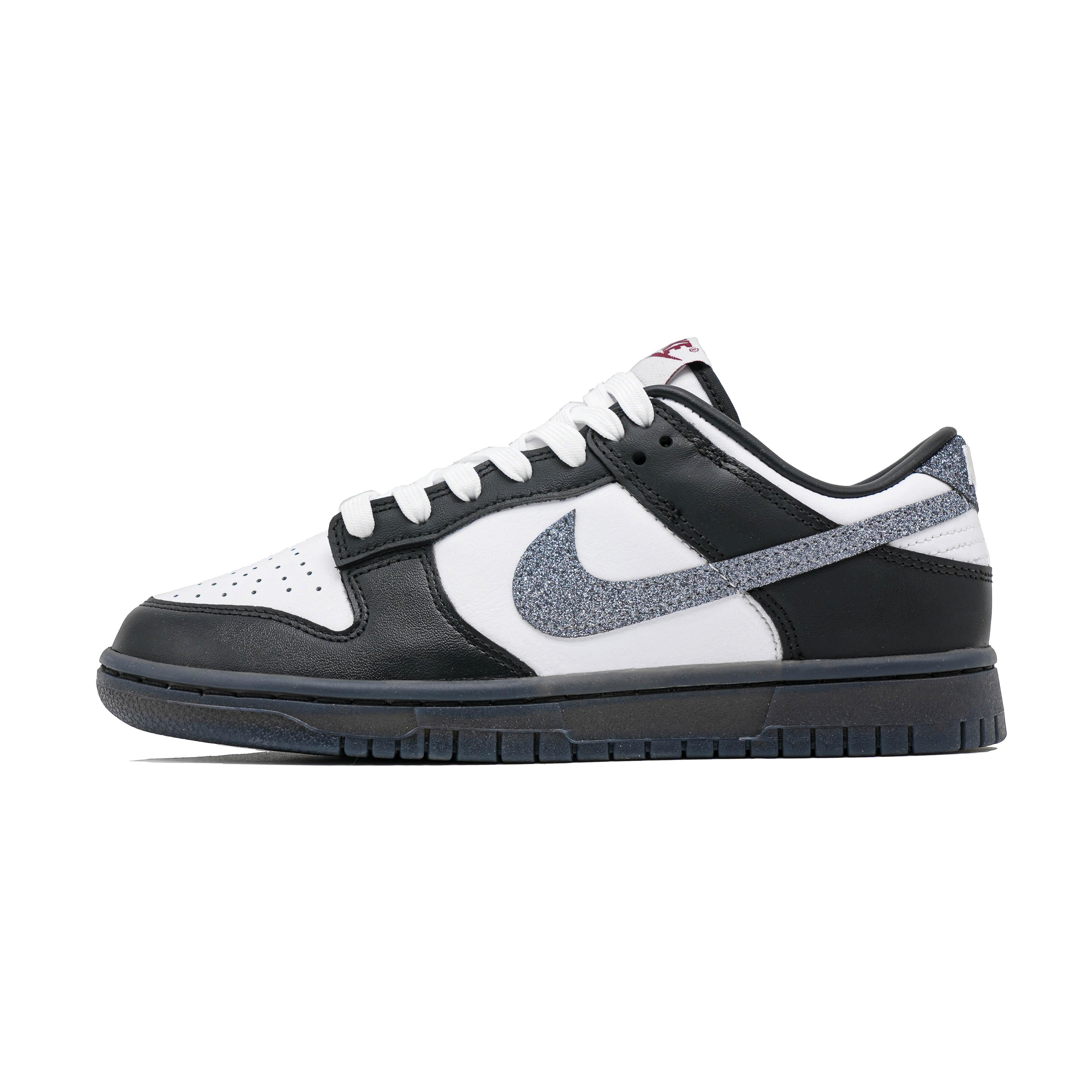 

Nike Dunk Abrasion Resistant Abrasion Resistant Low top Skateboard Shoes Women s Black White Silver HQ3462-191(Team1203-) 36.5