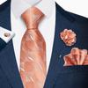 Men's Formal Tie, Pocket Square, Cufflinks & Brooch Set.