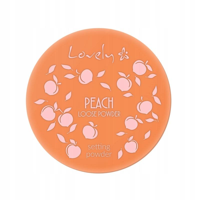 Lovely Peach Face Powder, Peach, Transparent 9