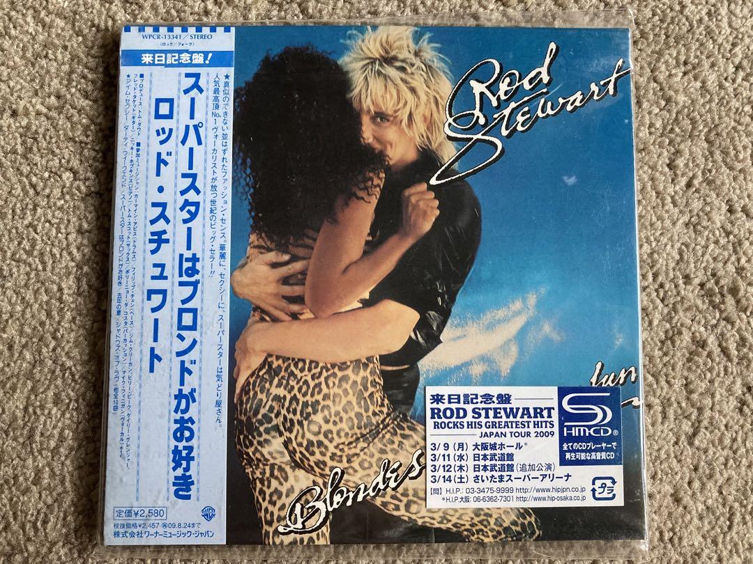 

[USED] Paper jacket SHM-CD Rod Stewart Superstar Prefers Blondes