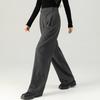 Fanzhen Women's 2024 A/W Thickened Woolen Wide-Leg Casual Trousers