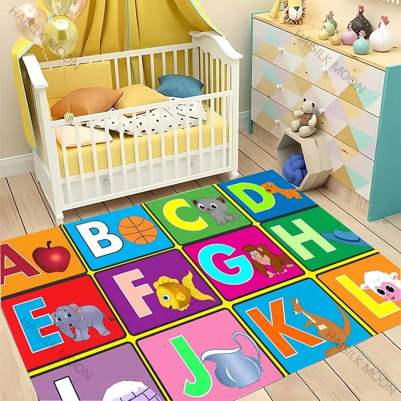 

Доставка на следующий день Детский алфавит Образовательное обучение Высокая проходимость Гостиная, Спальня, Кухня, Домашний офис Нескользящие коврики 40x60cm (16x24in)