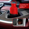 Black Car Small Cup Holder With Antislip And Leakproof Design For Vehicle Use
