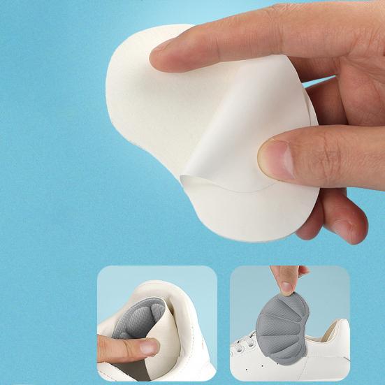 Non-Slip Heel Pads Extra Soft Memory Foam Wear-resistant Heel Stickers for Shoe