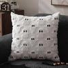 Modern Chenille Pillow Covers Minimalist Textured Sofa Cushion Cases Elegant Bedside Throw Pillowcase Chic Hotel Cushion Covers