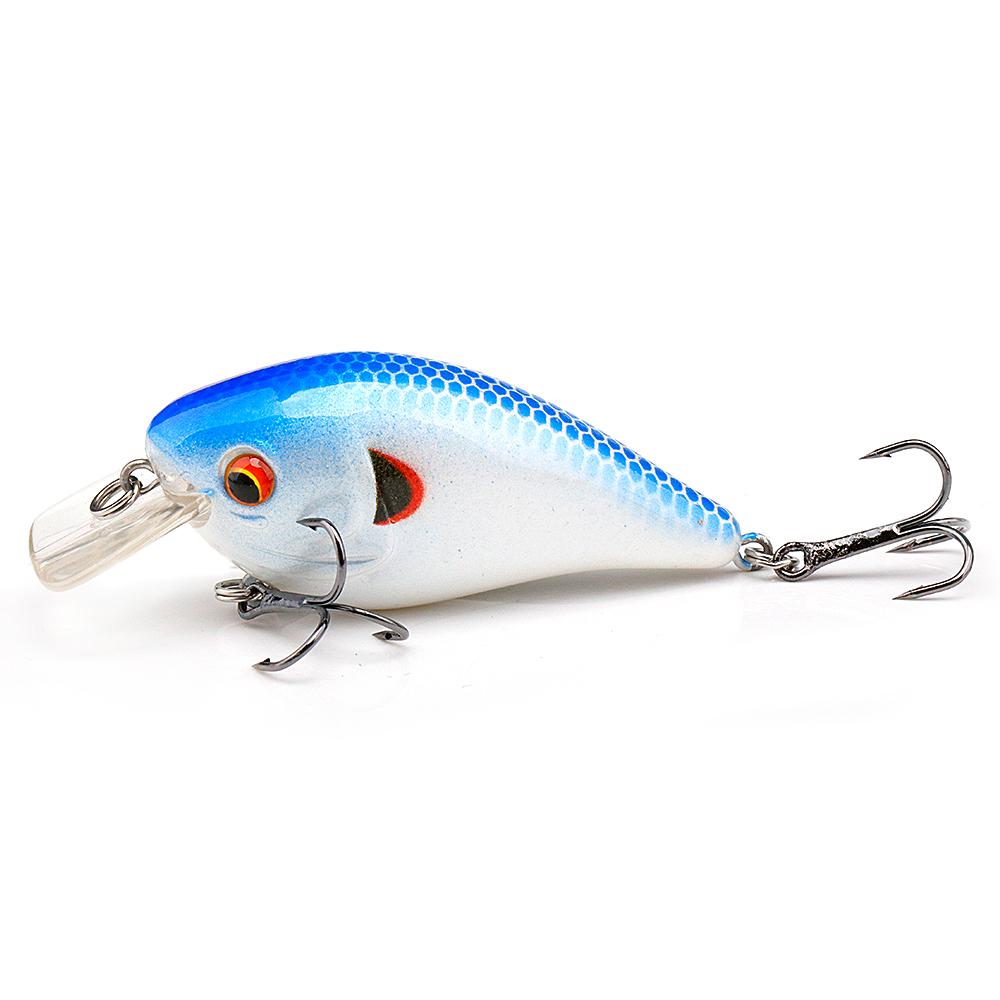 6cm 12.6g Crankbaits Fishing Lure Hard Artificial Bait Floating Wobblers for Pike Minnow Lures for Fishing Tackle
