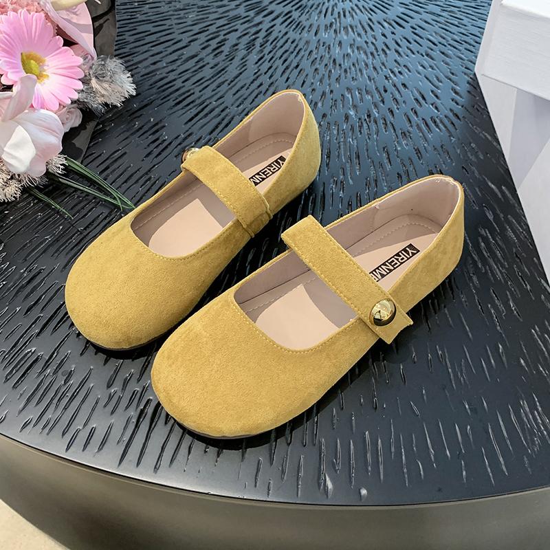 

Elegant Suede Women Flats Soft Shoes Classical Shallow Fashion New Shoes 2026 Autumn Casual Sneaker Running Zapatillas De Mujer 41
