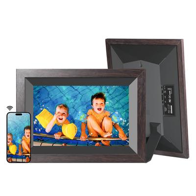 Nová verze HD 32GB KODAK Wifi digitální fotorámeček 10palcový Přehrávání Kompatibilní s SD pamětí až 64GB Wifi Sdílení vzdáleného přenosu Dotyková obrazovka