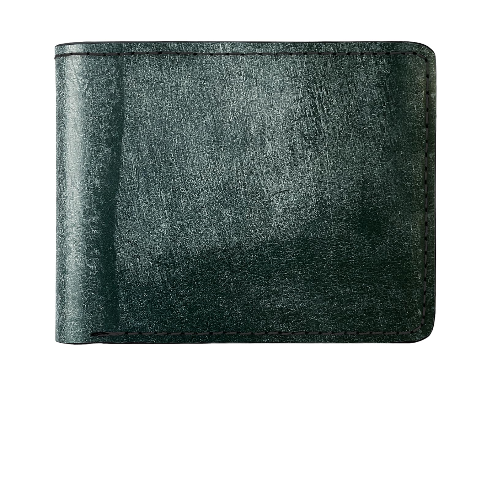 

Мужской бумажник бифолд из натуральной британской седельной кожи, выделанной дублением, в цвете Bloom [Темно-зеленый].