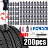 Car Tyre Repair Rubber Nail Car Wheel Punctures Screws Car Tire Repair Kit Car Motorcycle Tire Puncture Repair Screws Tool
