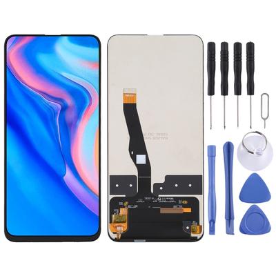 COF LCD obrazovka pre Huawei Y9 Prime 2019 s dotykovým sklom, kompletná montáž(čierna)