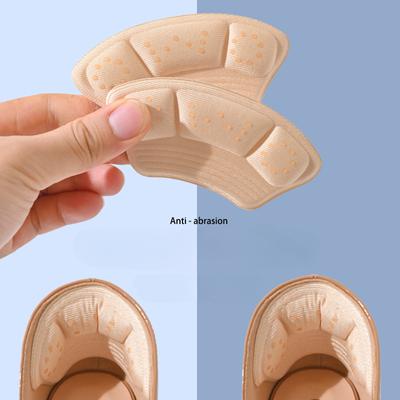 2Pcs Heel Stickers Heel Protectors Sneaker Shrinking Size Insoles Anti-wear Feet Shoe Pads Adjust Size High Heel Cushion Inserts