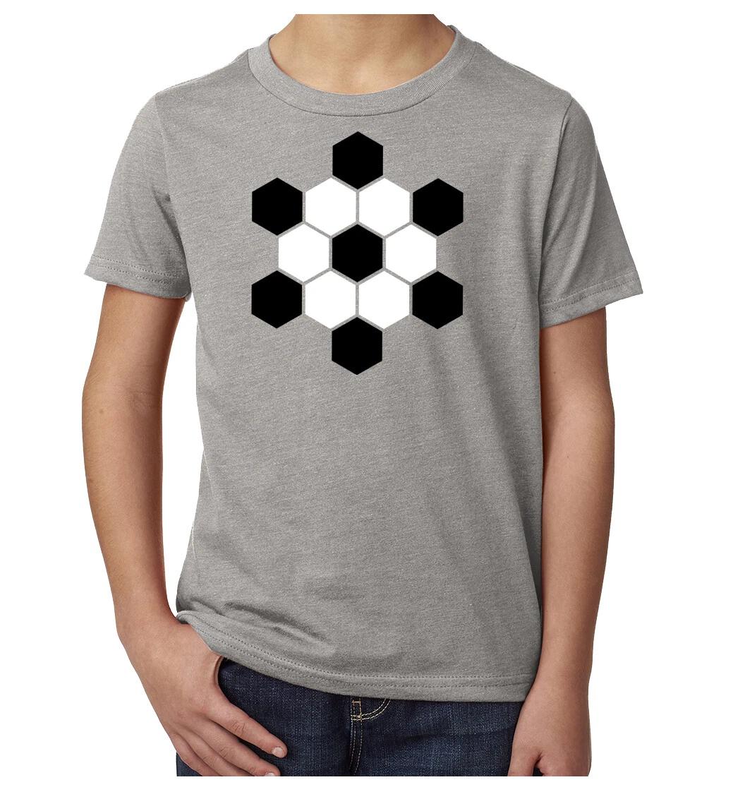 Soccer Ball Flower kids boys T-Shirt, Kids Soccer Shirts, Graphic kids boys T-Shirts 110