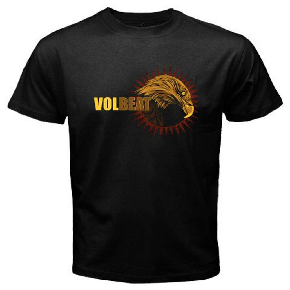 

Черная футболка унисекс Volbeat Fallen Rock Band