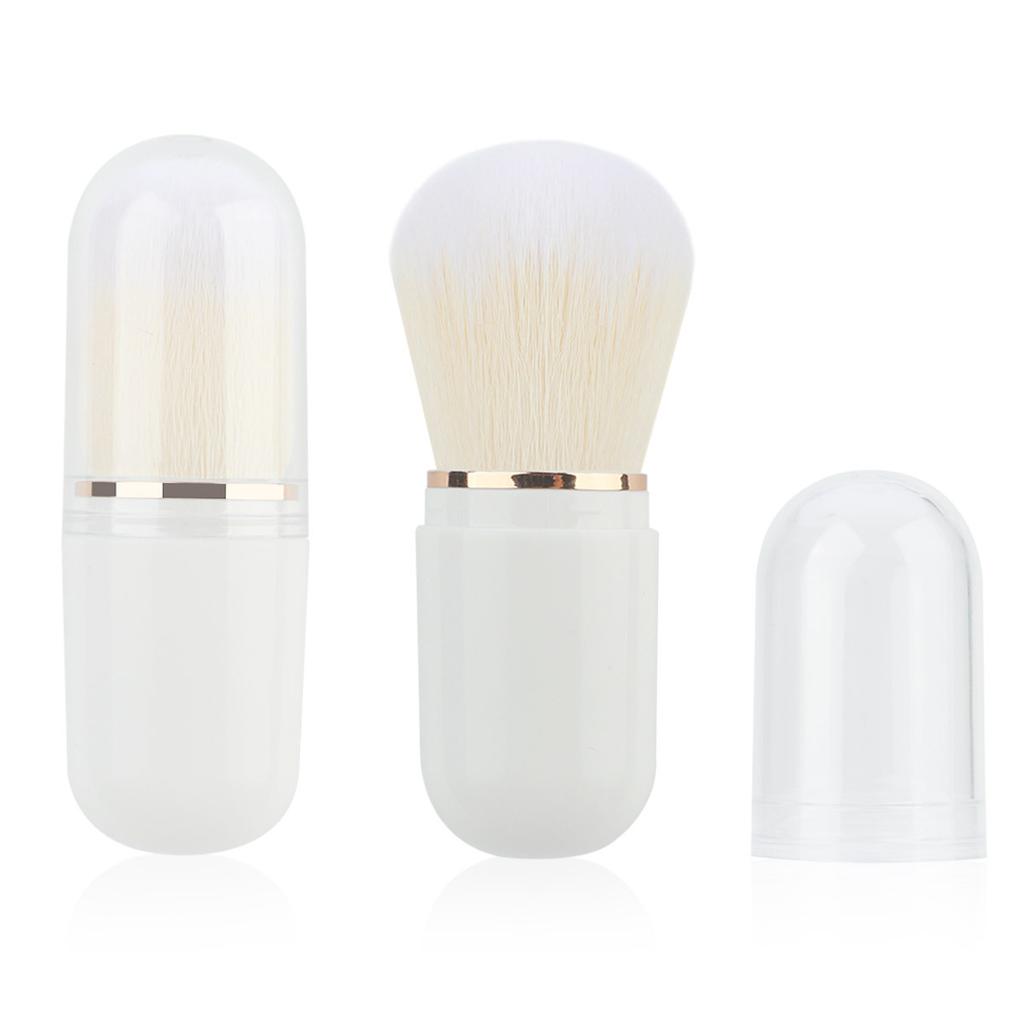 Portable Desktop Brush Mushroom Head Loose Powder Brush Blush Brush Honey Brush Nail Art Dust Brush Multifunctional Beauty Tool