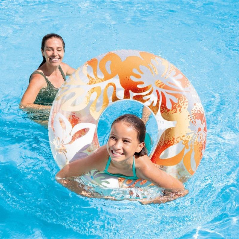 Flower Inflatable Toys PVC Pool Kid Swimming Ring Summer Outdoor Holiday Beach Party Water Toy For Adult Children