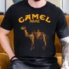 2025 Zomer Retro Carmel Sigaretten T-shirt Retro Katoenen Heren Shirt T-shirt Korte Mouwen Casual Street Dress Harajuku T-shirt