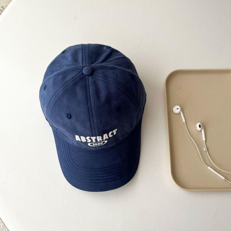 

Новая японская бейсболка для женщин, для пары, вышитая, весенне-летняя, с мягким верхом, бейсболка, большой обхват головы, подчеркивающая лицо, шляпа M（56-58cm）