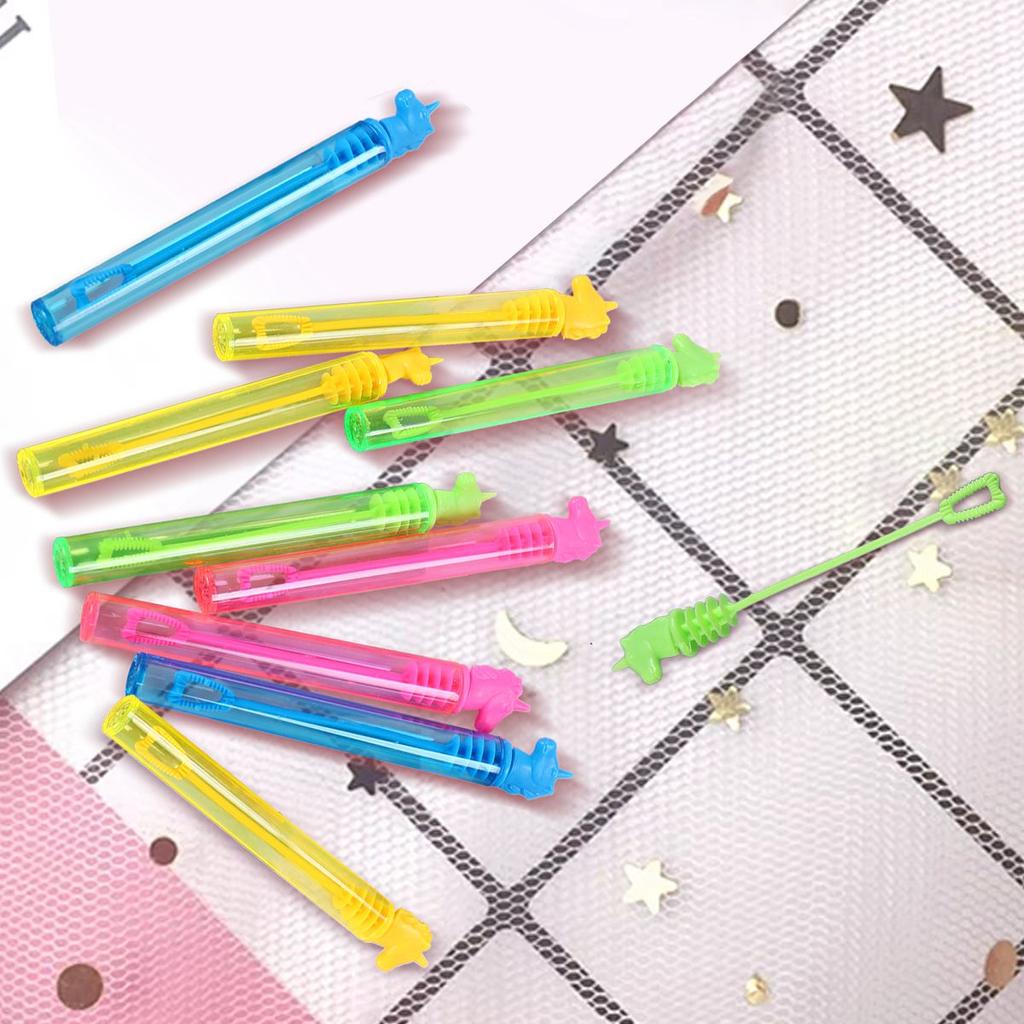 Unicorn Bubble Tube Soap Bottle Unicorn Birthday Party Decoration Kids Favors Wedding Baby Shower Party Supplies Guests Gift