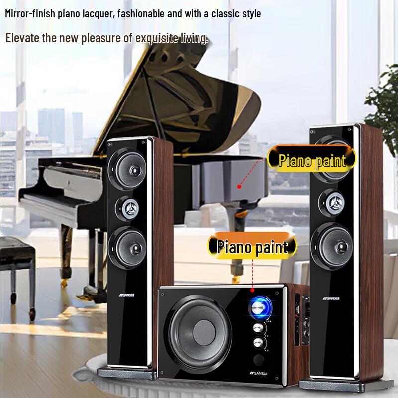 Sansui Home Theater Bluetooth Speaker & Karaoke System