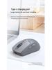 Wolf A3 Dual Mode Wireless Bluetooth Rechargeable Mouse for Office and Gaming