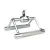 D Row Handle Press Down Bar Cable System Attachment Non Slip LAT Pull Gym V