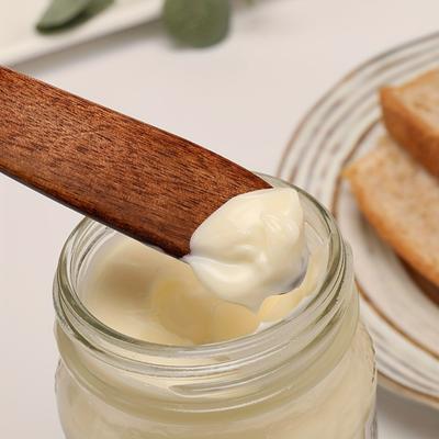 1PC Premium Wooden Cream Spatula Spreader - Heat Resistant, Non-Stick Multi-Functional Kitchen Utensil for Baking, Stirring, and Serving
